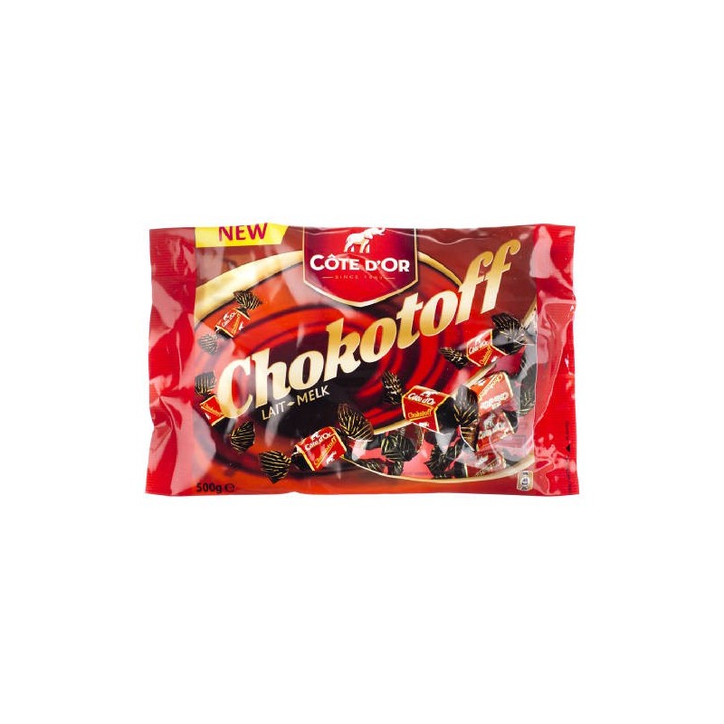 Côte d'Or chokotoff au lait 500gr