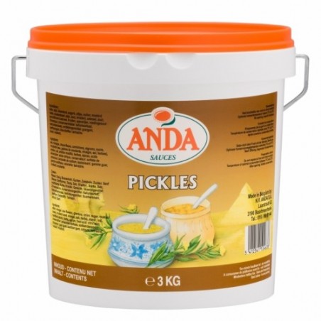 Sauce Anda Pickels 3 L Sauce Anda Pickels 3 L