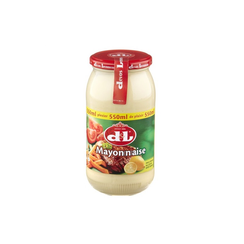 Devos Lemmens mayonnaise citron 550 ml