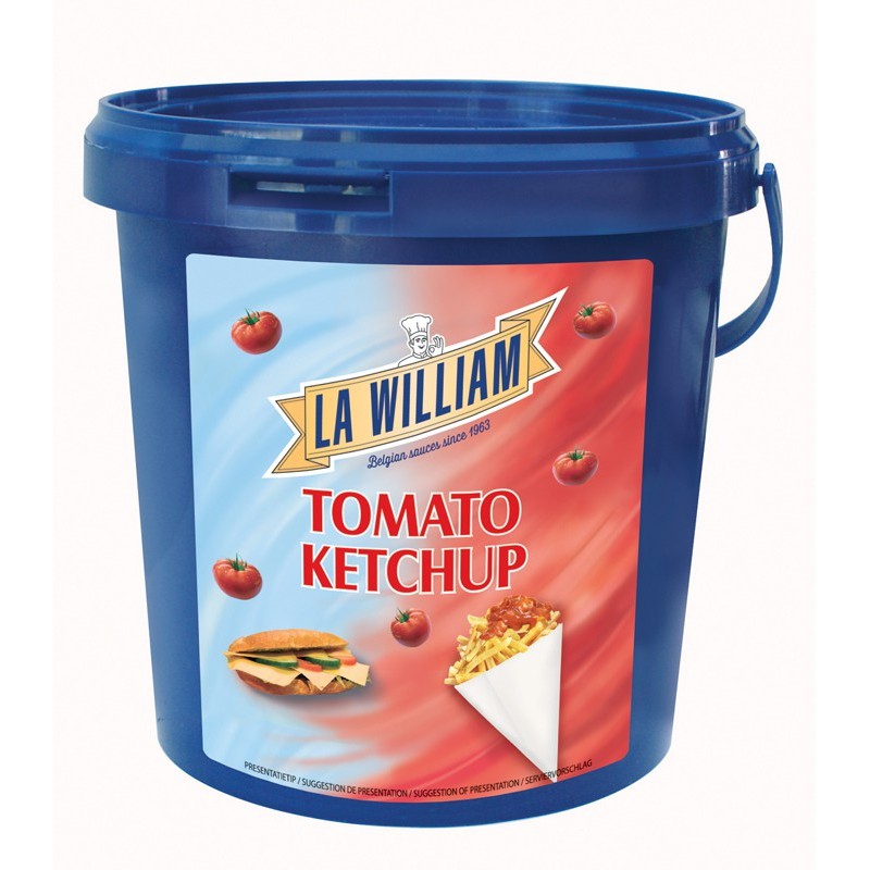 La William ketchup tomate 3 L