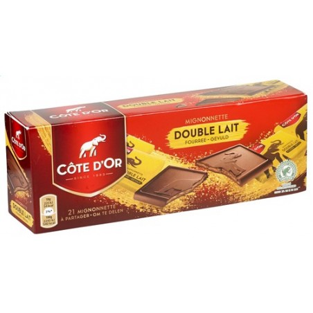 Côte d'Or mignonette double lait 210gr