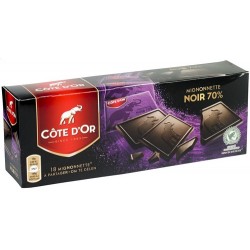 Pack Côte d'Or mignonette intense 70% 180 gr