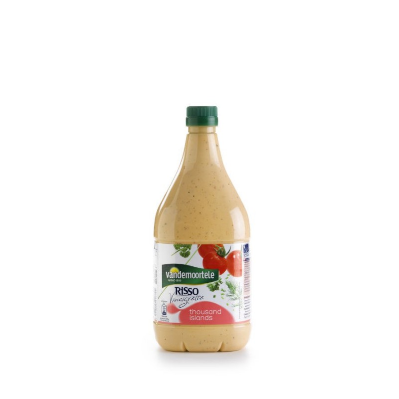 vandemoortele vinaigrette thousand islands 2 L