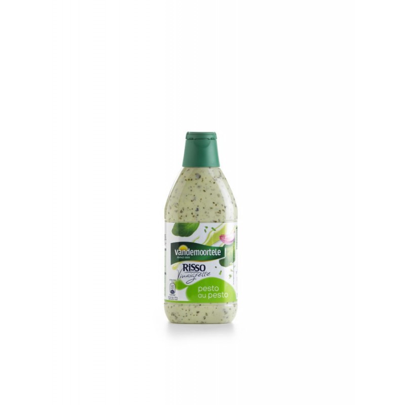 vandemoortele vinaigrette au pesto 750ml