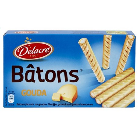 Delacre bâtonnets au fromage 60gr
