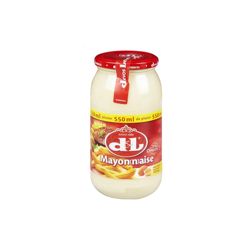 Devos Lemmens mayonnaise oeufs 550ml