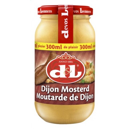 Devos Lemmens moutarde de Dijon 300 ml