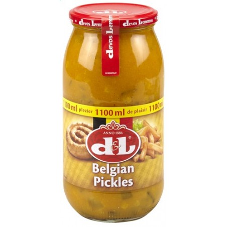 Devos Lemmens Belgian pickels 1.1l Devos Lemmens Belgian pickels 1.1l
