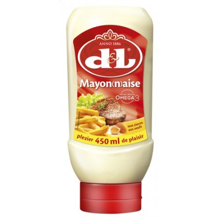 Devos Lemmens mayonnaise oeufs 450ml Devos Lemmens mayonnaise oeufs 450ml