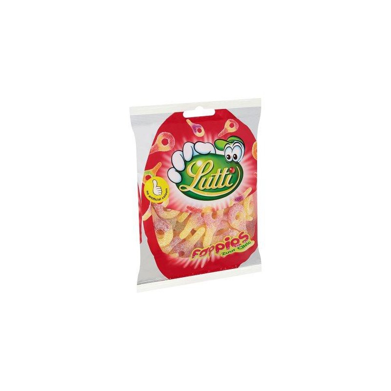 Lutti Foppies citric 175 g