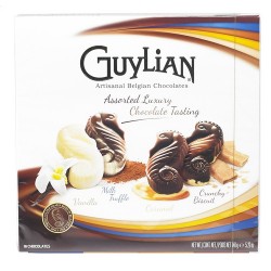 Plaque de chocolat Guylian. Cadeau chocolaté de luxe. Plaque