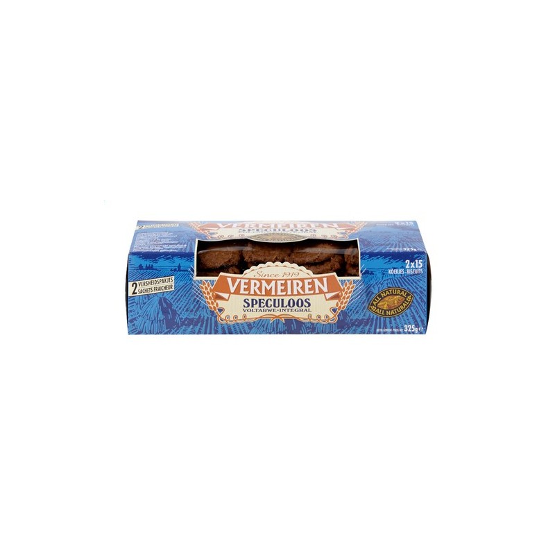 Vermeiren wholemeal Speculoos 325 gr