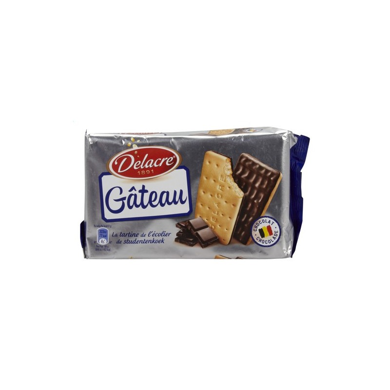 Delacre chocolate cake biscuit 200 gr