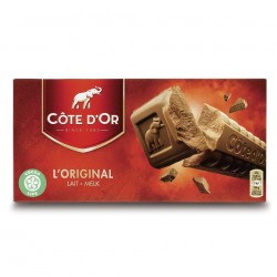 Chocolat belge Côte d'or - Tablette Côte d'Or noir 46% de cacao 400gr