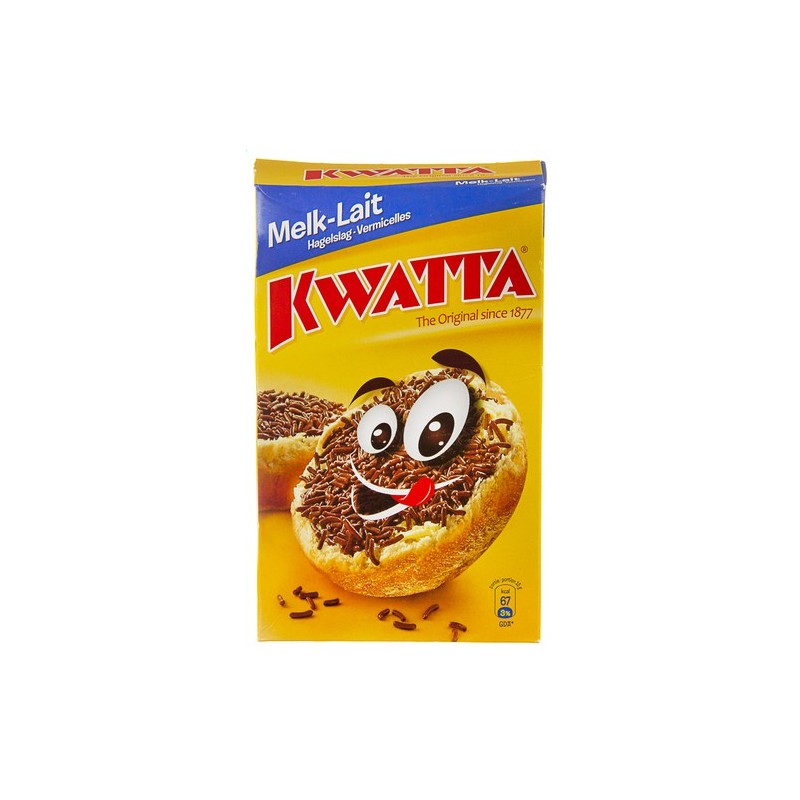 Kwatta granulated milk chocolate 400 gr