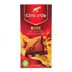 Côte d'or milk & hazelnut tablet 200 gr