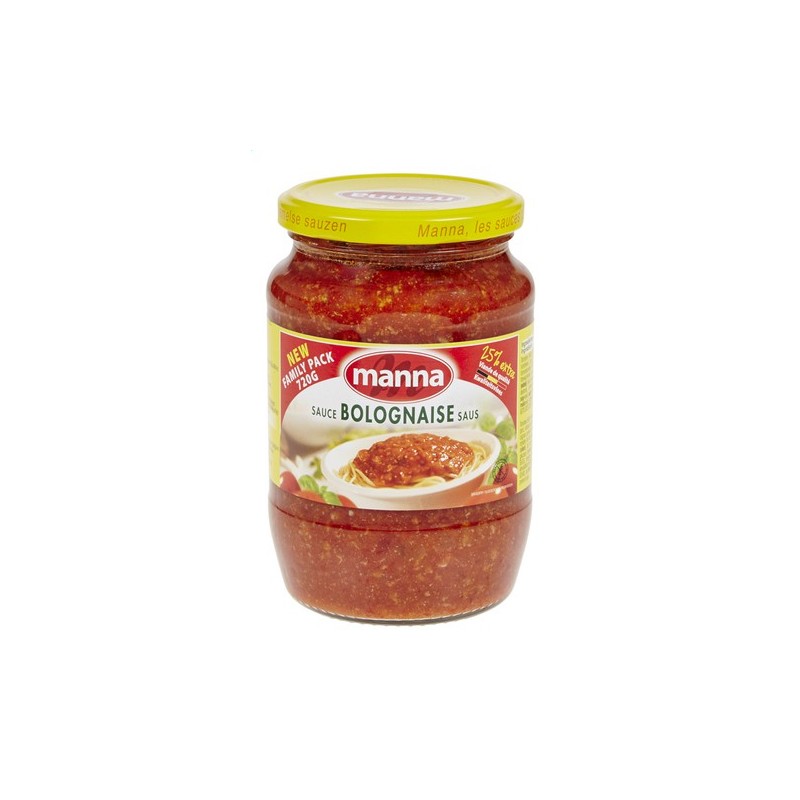 MANNA sauce bolognaise 720 gr