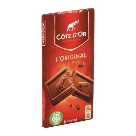 Chocolat belge Côte d'or - Tablette Côte d'Or au lait 100gr