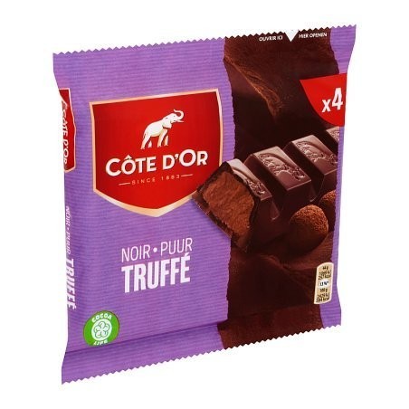 Côte d'Or Noir Truffé 4 x 44 g