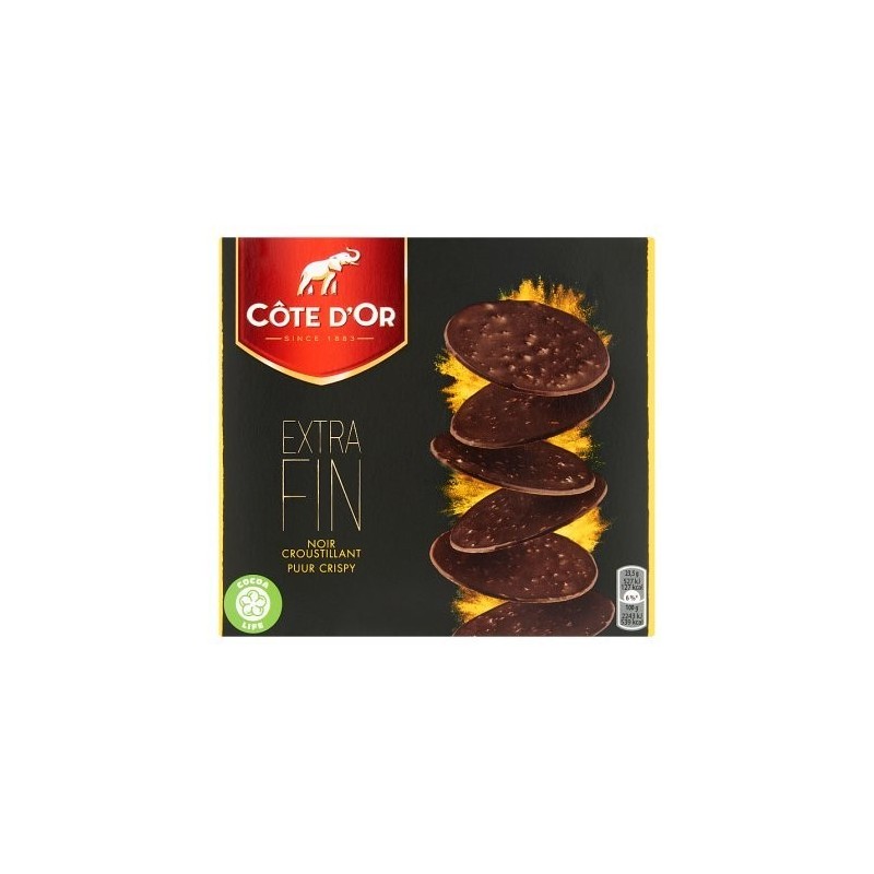 Côte d'Or Extra Fin Noir Croustillant 150 g