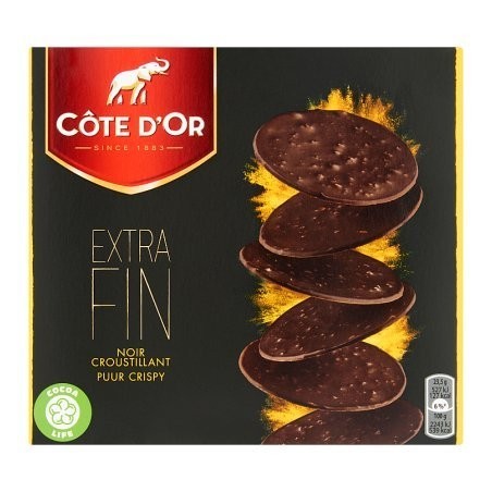 Côte d'Or Extra Fin Noir Croustillant 150 g