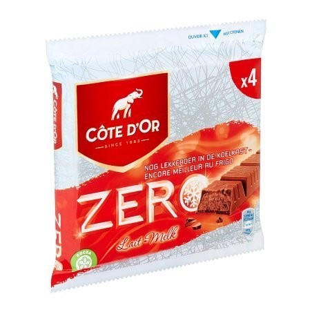 Côte d'Or Zero Lait 4 x 50 g