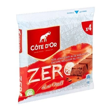 Côte d'Or Zero Lait 4 x 50 g Côte d'Or Zero Lait 4 x 50 g