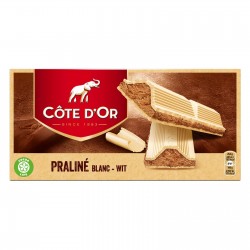 Tablette Côte d'Or blanc praliné