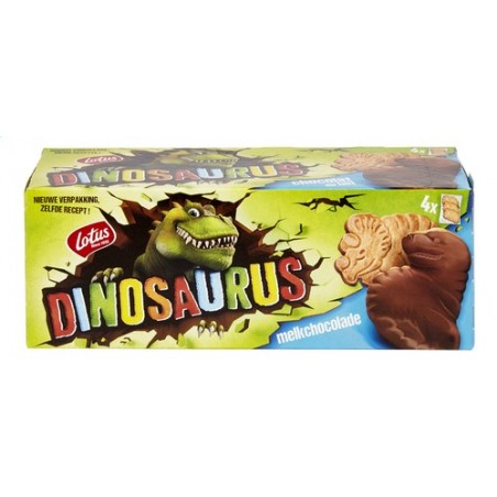 LOTUS DINOSAURUS choc.lait 4pc 225g