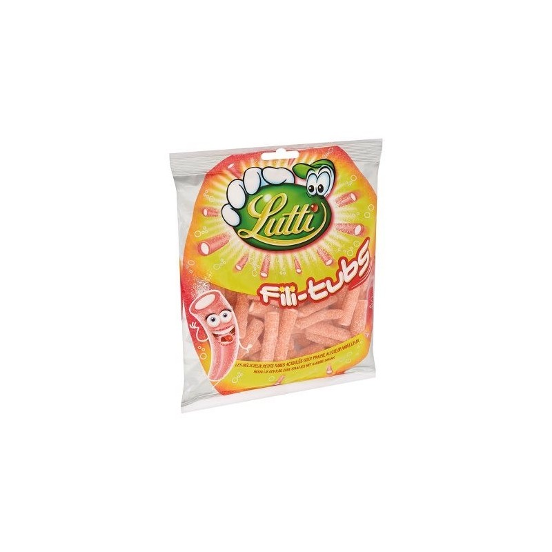 Lutti Fili-tubs fraise 200 g