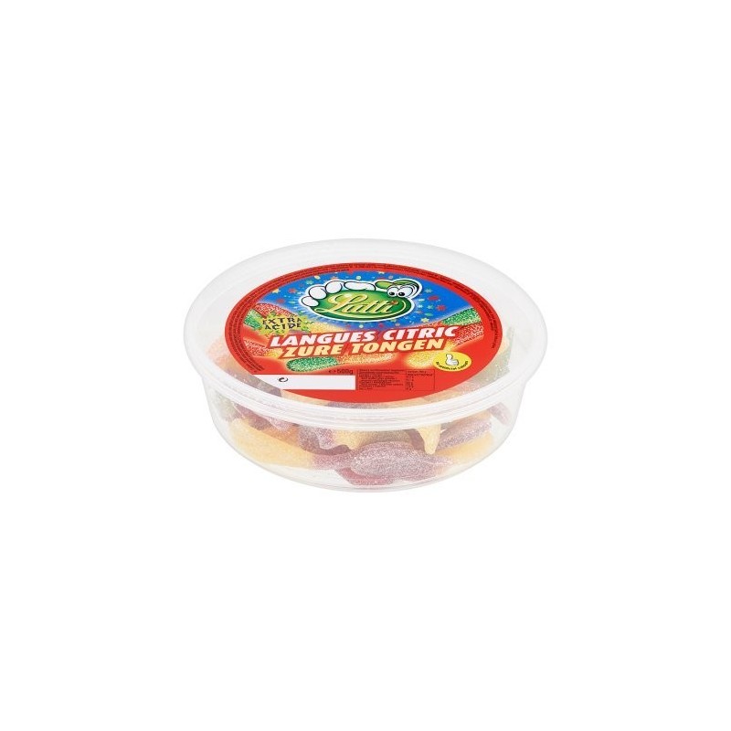 Lutti Langues Citric 500 g