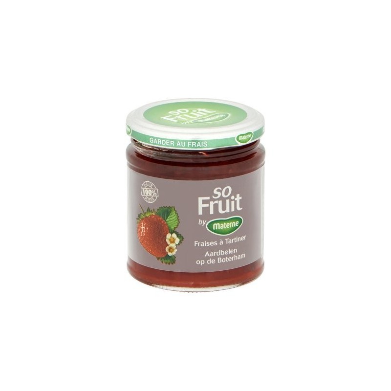 Materne So Fruit Fraises à Tartiner 215 g