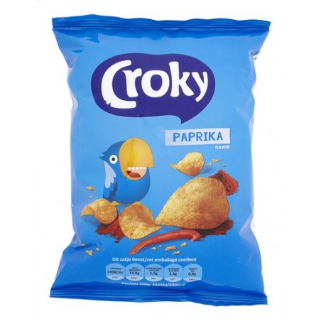 CROKY chips paprika 45 g CROKY chips paprika 45 g