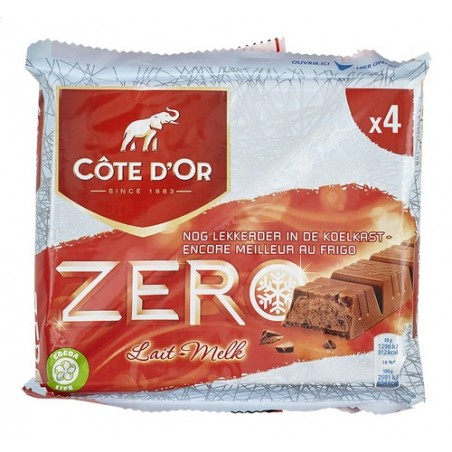 COTE D'OR Tablette de chocolat au lait L'original en barres 1