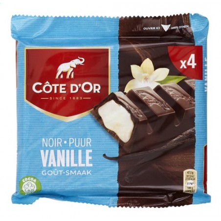 Pack barre Côte d'or vanille 6 x 47 gr Pack barre Côte d'or vanille 6 x 47 gr