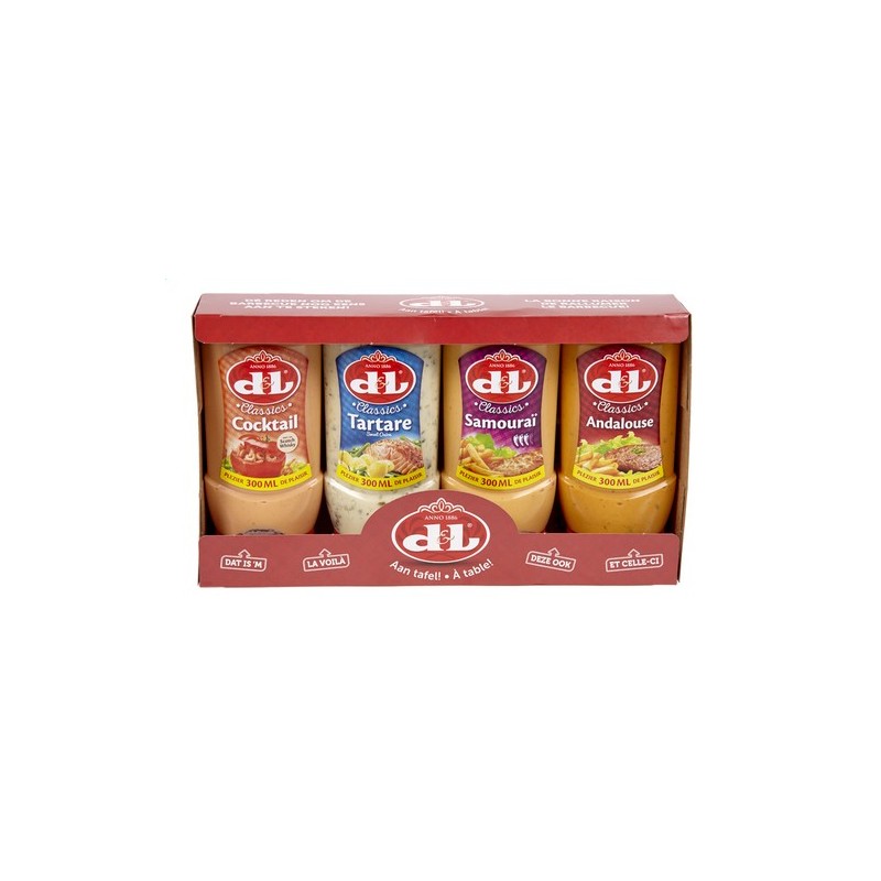 DEVOS LEMMENS set sauce TD 4x300ml