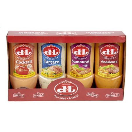 DEVOS LEMMENS set sauce TD 4x300ml DEVOS LEMMENS set sauce TD 4x300ml