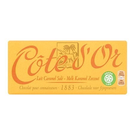 Côte d'Or Lait Caramel Salé 2 x 75 g Côte d'Or Lait Caramel Salé 2 x 75 g