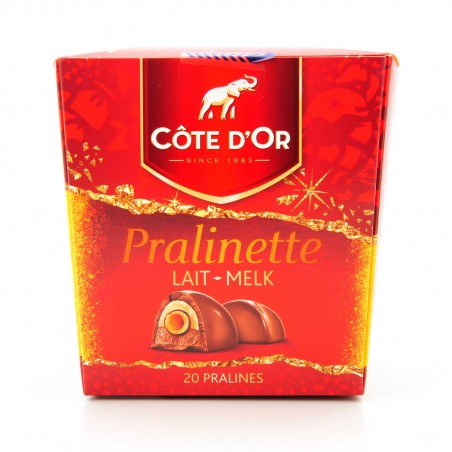Côte d'Or pralinette au lait 20 x 10 gr Côte d'Or pralinette au lait 20 x 10 gr