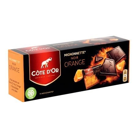 Côte d'Or mignonette noir à l'orange 180gr