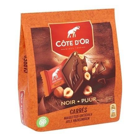 Buy Online Cote d'Or BLOC Black Hazelnuts 180g - Belgian Shop - Del