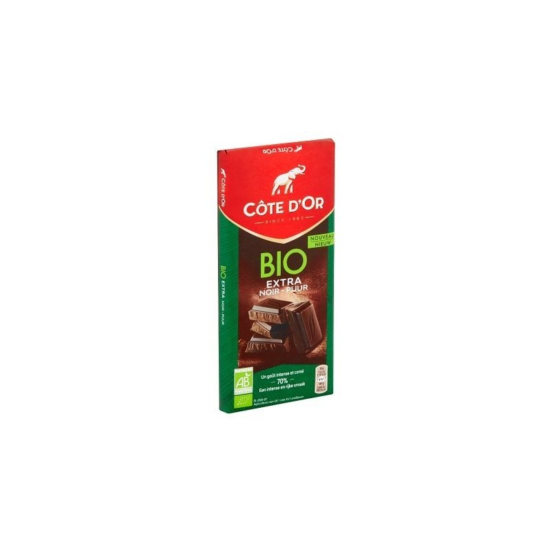 Côte d'Or Bio Extra Noir 70% 150 g