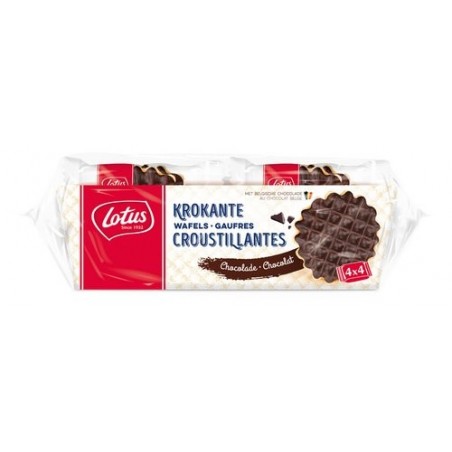 LOTUS gaufres croustillantes choco 184 g LOTUS gaufres croustillantes choco 184 g