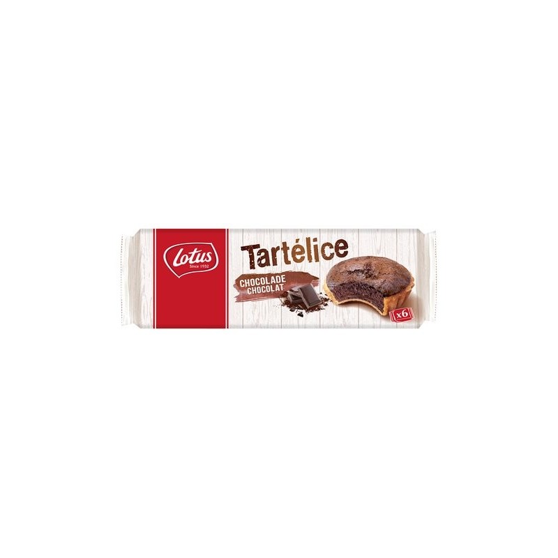 LOTUS Tartélice chocolat 6 pièces 333g