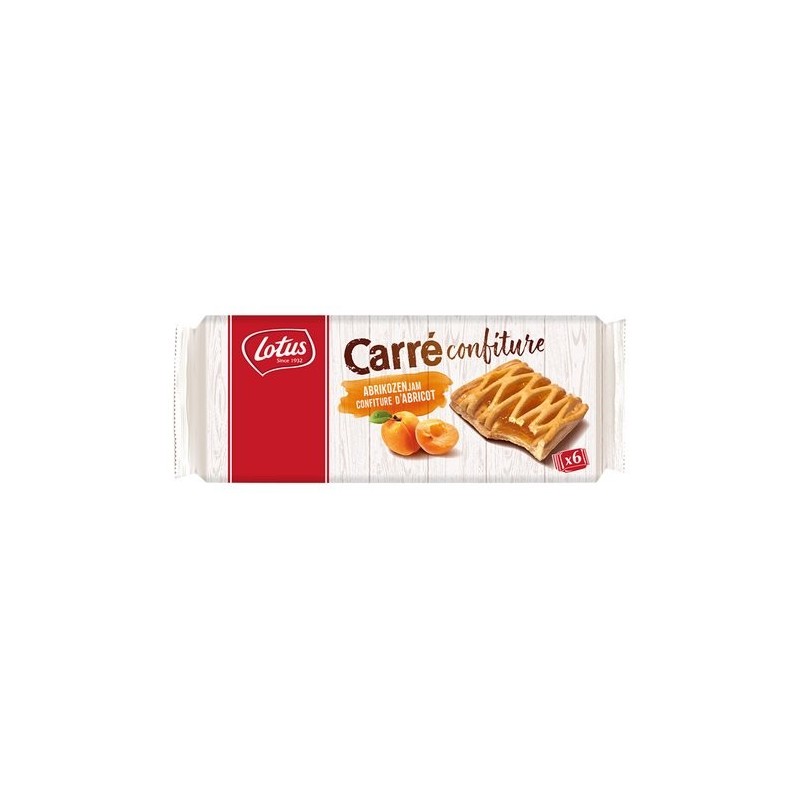 LOTUS Carré confiture abricot 6pc 204g