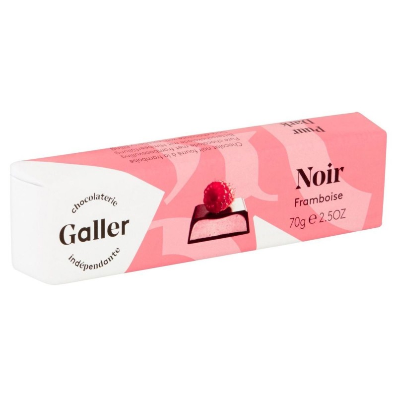 Barre Galler noir framboise 70gr