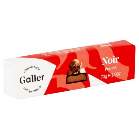 Barre Galler praliné noir 70gr