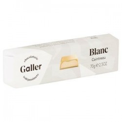 Galler Chocolat Blanc avec Poudre de Framboises 80 g