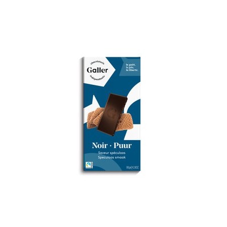 Tablette Galler Noir Speculoos 80gr