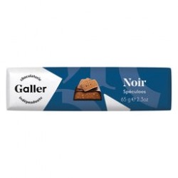 Barre Galler Noir Speculoos 65gr